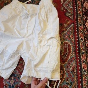 GAP White Cargo Shorts